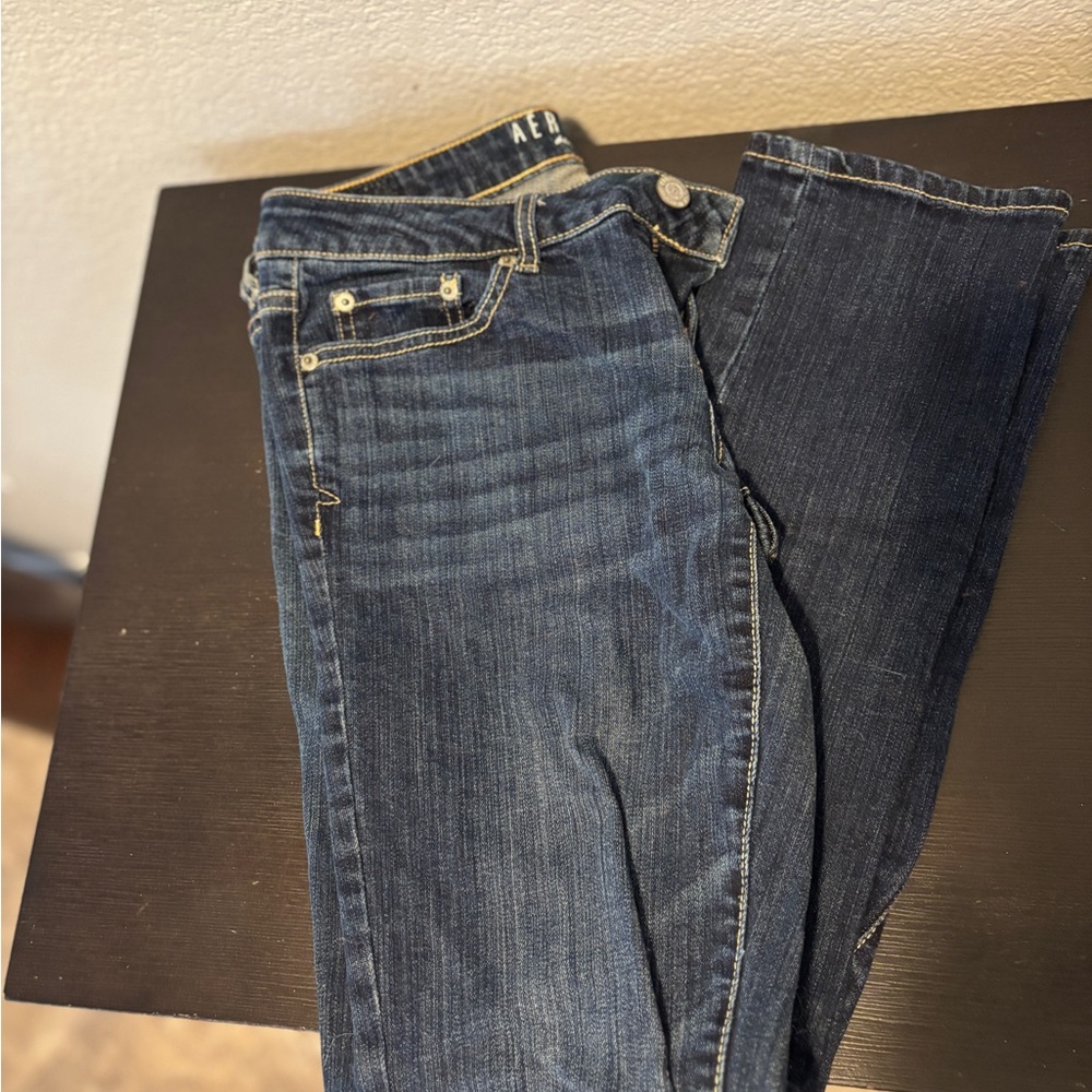 American Eagle Outfitters Dark Blue Skinny Jeans